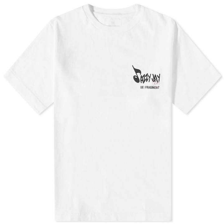 Photo: Uniform Experiment Men's Fragment Jazzy Jay T-Shirt in White