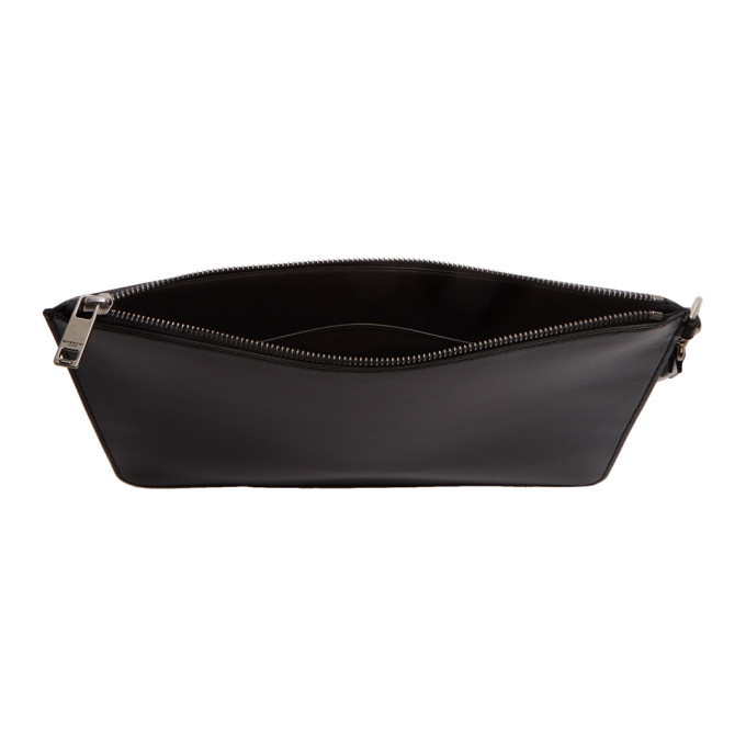 Givenchy Black and White Canvas 4G Wristlet Pouch Givenchy