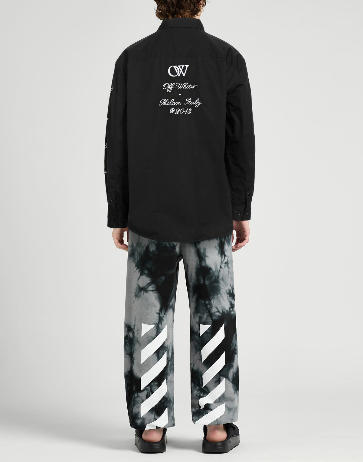 Off-white Mens Shirt in Black