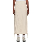 Holzweiler Beige Lt Track Maxi Skirt