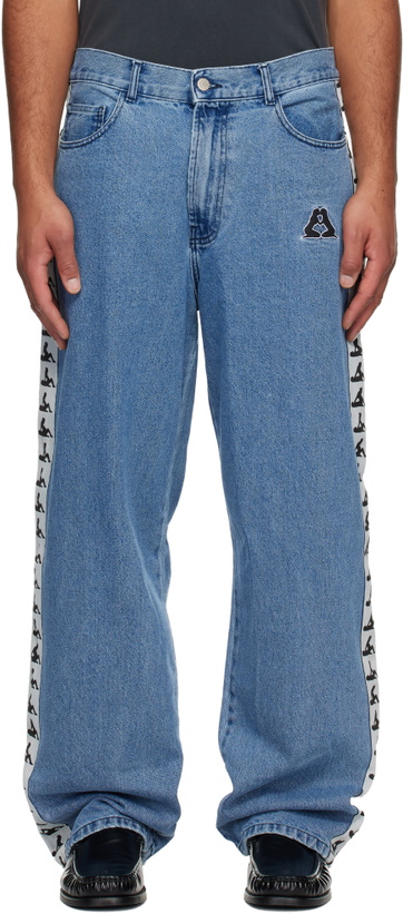 Photo: Carne Bollente Blue Your Favorite Position Jeans