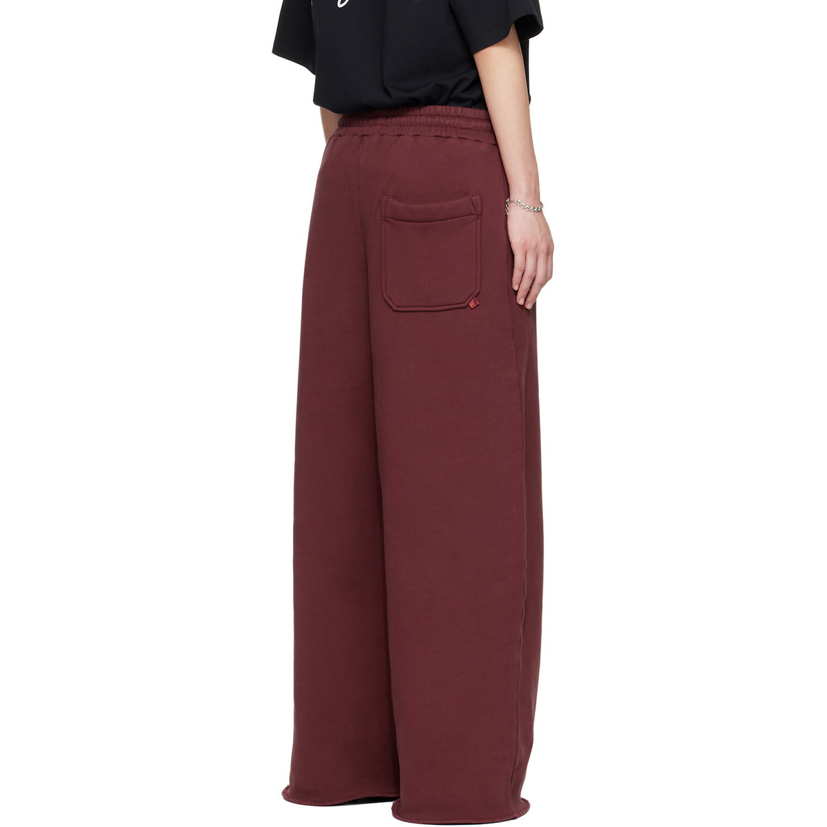 LU'U DAN BRUCE LEE x LỰU ĐẠN Burgundy Gym Sweatpants