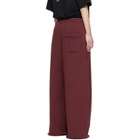 LU'U DAN BRUCE LEE x LỰU ĐẠN Burgundy Gym Sweatpants