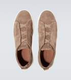 Zegna - Triple Stitch™ suede sneakers