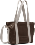 Rick Owens Brown Trolley Tote