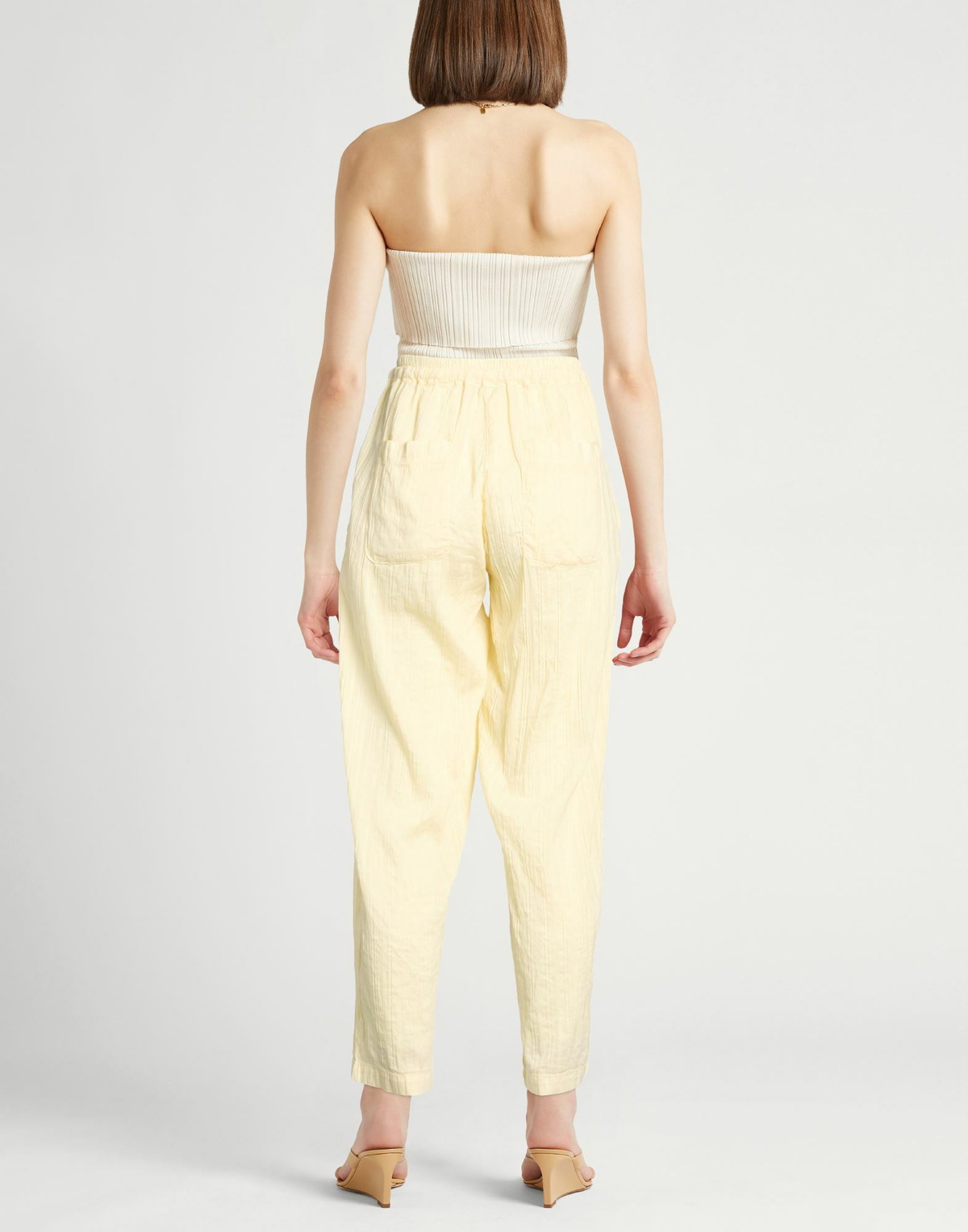 Crossley Womens Pants Pastel in Yellow