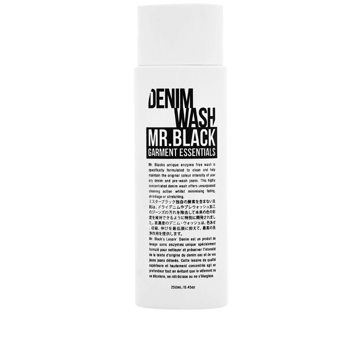 Photo: Mr. Black Garment Essentials Denim Wash