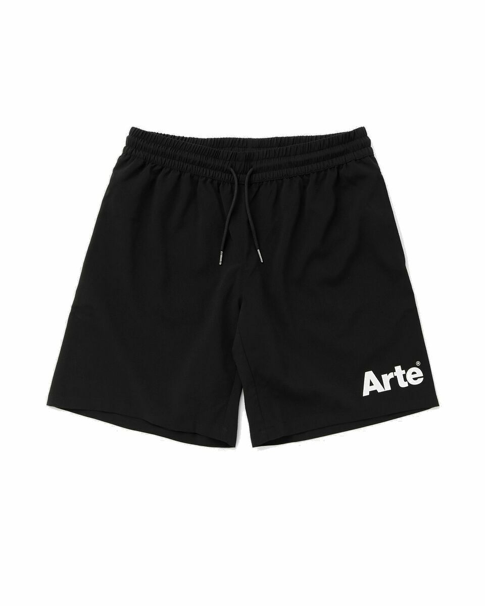 Photo: Arte Antwerp Arte Logo Basic Shorts Black - Mens - Casual Shorts