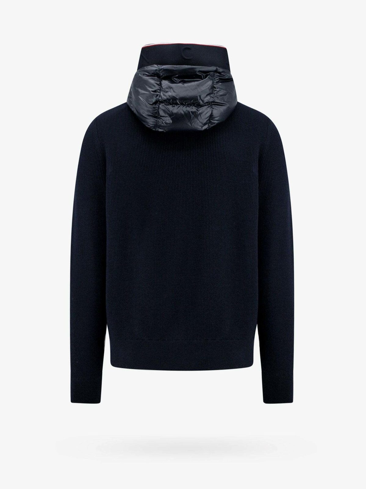 Moncler Cardigan Blue Mens Moncler