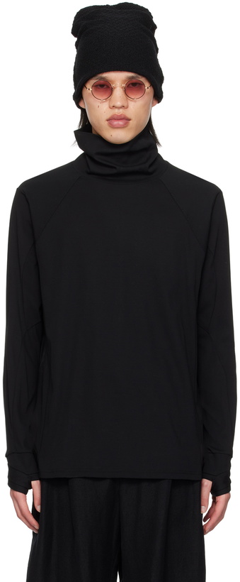 Photo: DEVOA Black Long Sleeve Turtleneck