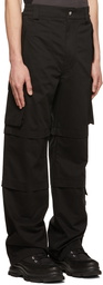 MISBHV Black Work Cargo Pants