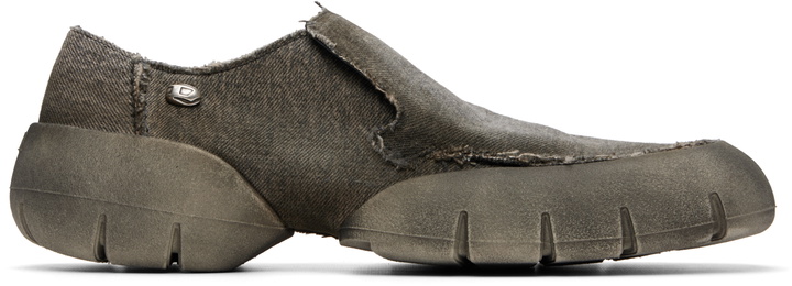 Photo: Diesel Gray D-Mathieu SC Sneakers