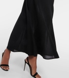 Alexandre Vauthier Halterneck jersey midi dress