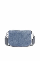 Diesel 1DR Camera Bag-Camera bag in solarised denim - Crossbody Bags - Unisex - Blue