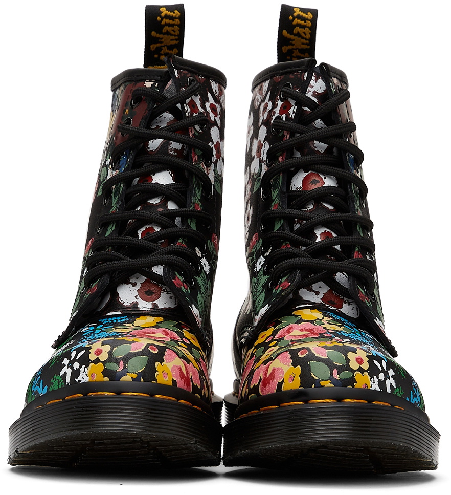 Doc martens hot sale floral pascal