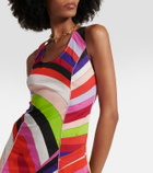 Pucci Printed cotton maxi dress