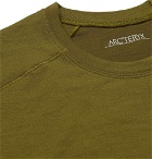Arc'teryx - Satoro AR Wool-Blend Base Layer - Men - Army green