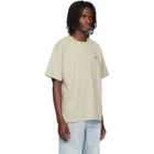 Stone Island Gray 2100030 Combed Organic Cotton Jersey T-shirt