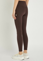 Vuori Alltheform Stretch-jersey Leggings Brown