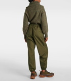 Loro Piana Technical wool-blend wide-leg pants