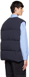 Nanamica Navy Quilted Down Vest