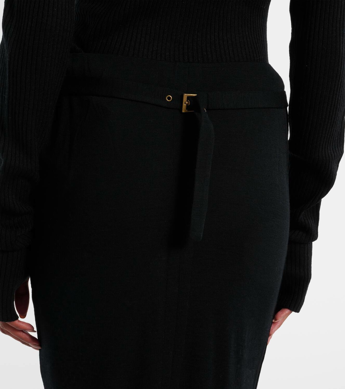 Didu Wool maxi skirt