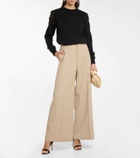 Costarellos Mattie lace appliqué sweater