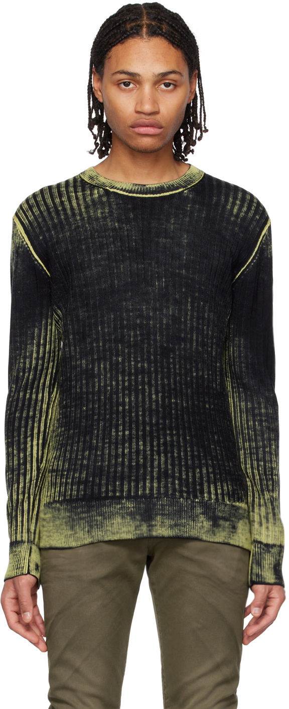 Diesel Black & Green K-Andelero Sweater Diesel