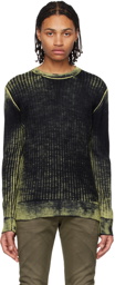 Diesel Black & Green K-Andelero Sweater