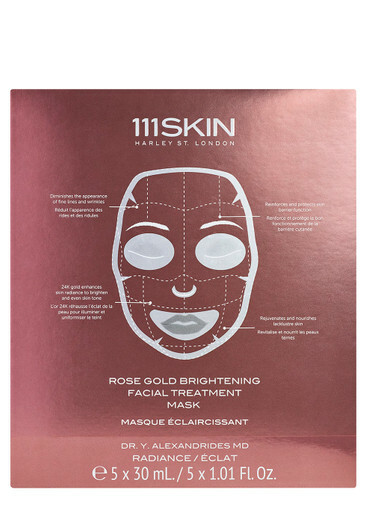 111skin rose gold factory face brightening masks