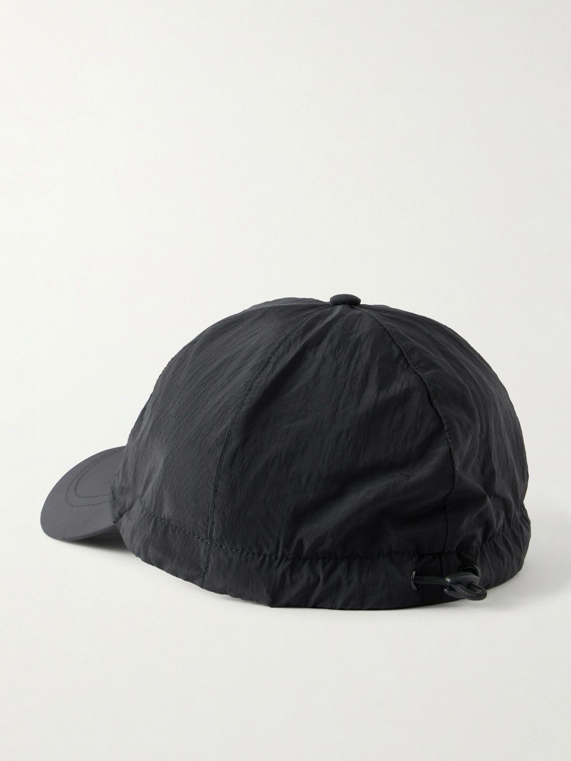 Stone Island - Logo-Appliquéd Shell Baseball Cap - Black