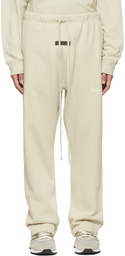 Fear of God ESSENTIALS Beige Cotton Lounge Pants