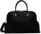 Nothing Written Black Nylon Boston Tote