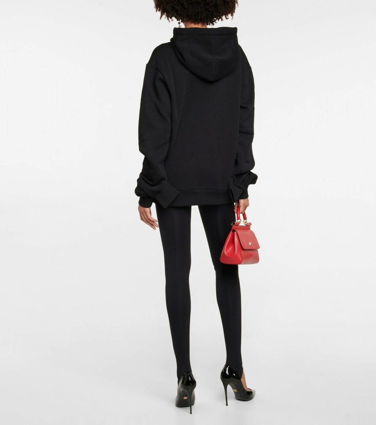 Dolce&Gabbana - Printed cotton-blend hoodie