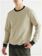 Mr P. - Colour-Block Cotton-Jersey Sweatshirt - Neutrals
