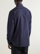 TOM FORD - Cotton-Poplin Shirt - Blue