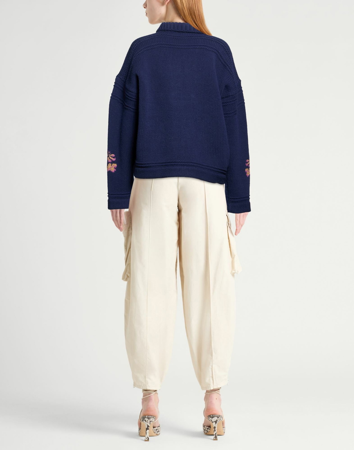 Etro Womens Sweater in Navy