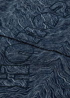 Honor The Gift Jacquard Woven Overshirt Indigo