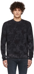 rag & bone Black Tie-Dye Dexter Sweater