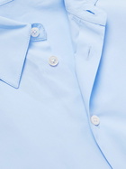 The Row - Lukre Cotton-Poplin Shirt - Blue