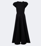 Dôen Rivelle cotton poplin midi dress