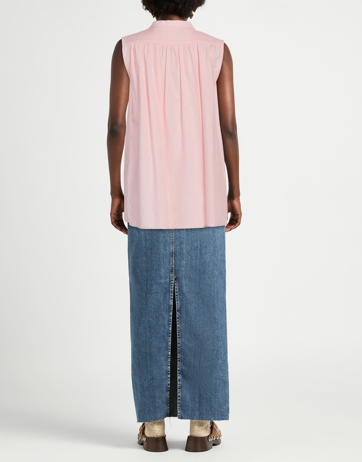 Peserico Womens Shirt in Salmon pink