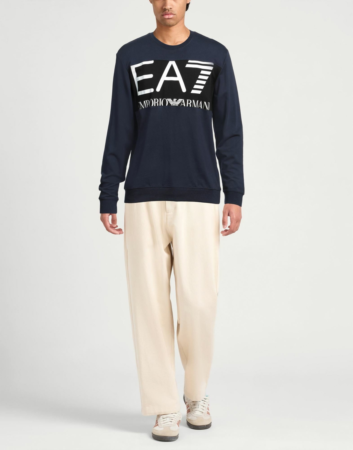 Ea7 Mens Sweatshirt in Navy