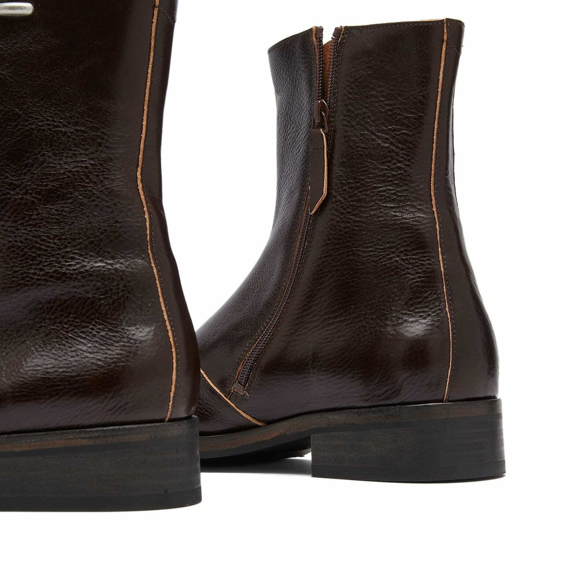 Our Legacy Men's Camion Boot in Deep Americano Leather Our Legacy