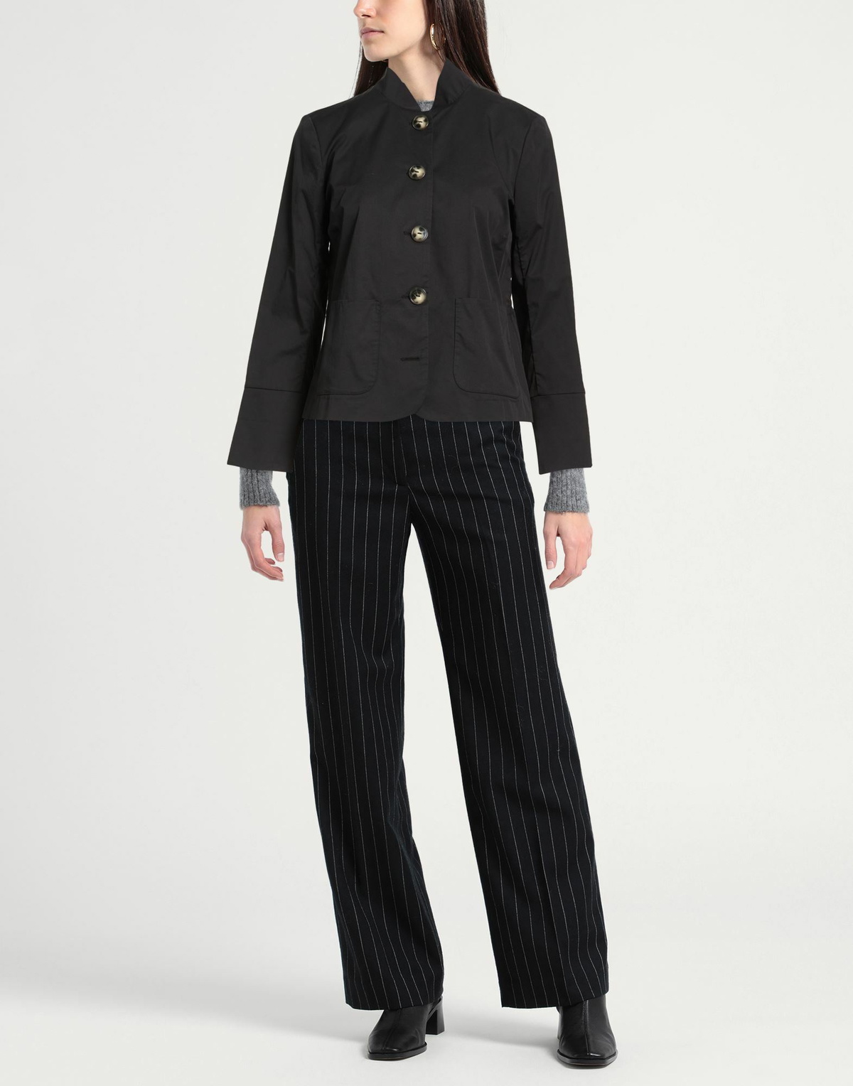 Alessia Santi Womens Jacket in Black