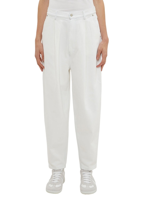 Photo: Hed Mayner Pleated Jeans