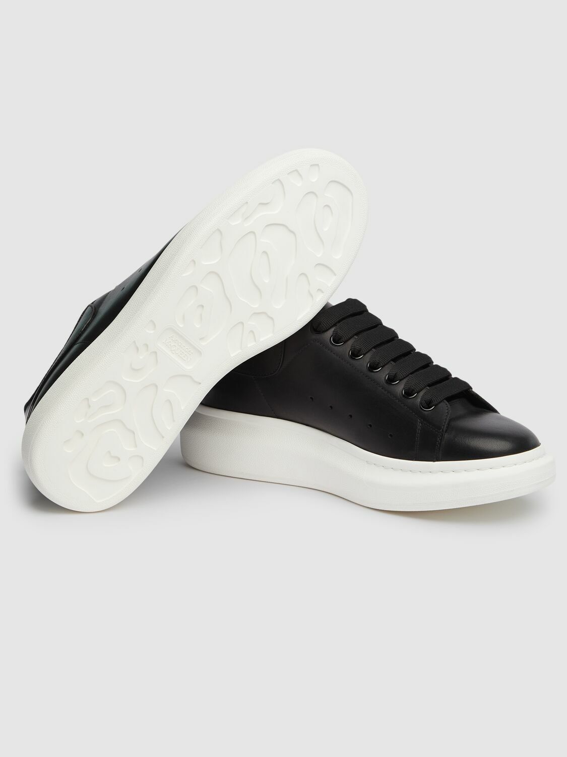 ALEXANDER MCQUEEN Oversized Leather Sneakers Alexander McQueen
