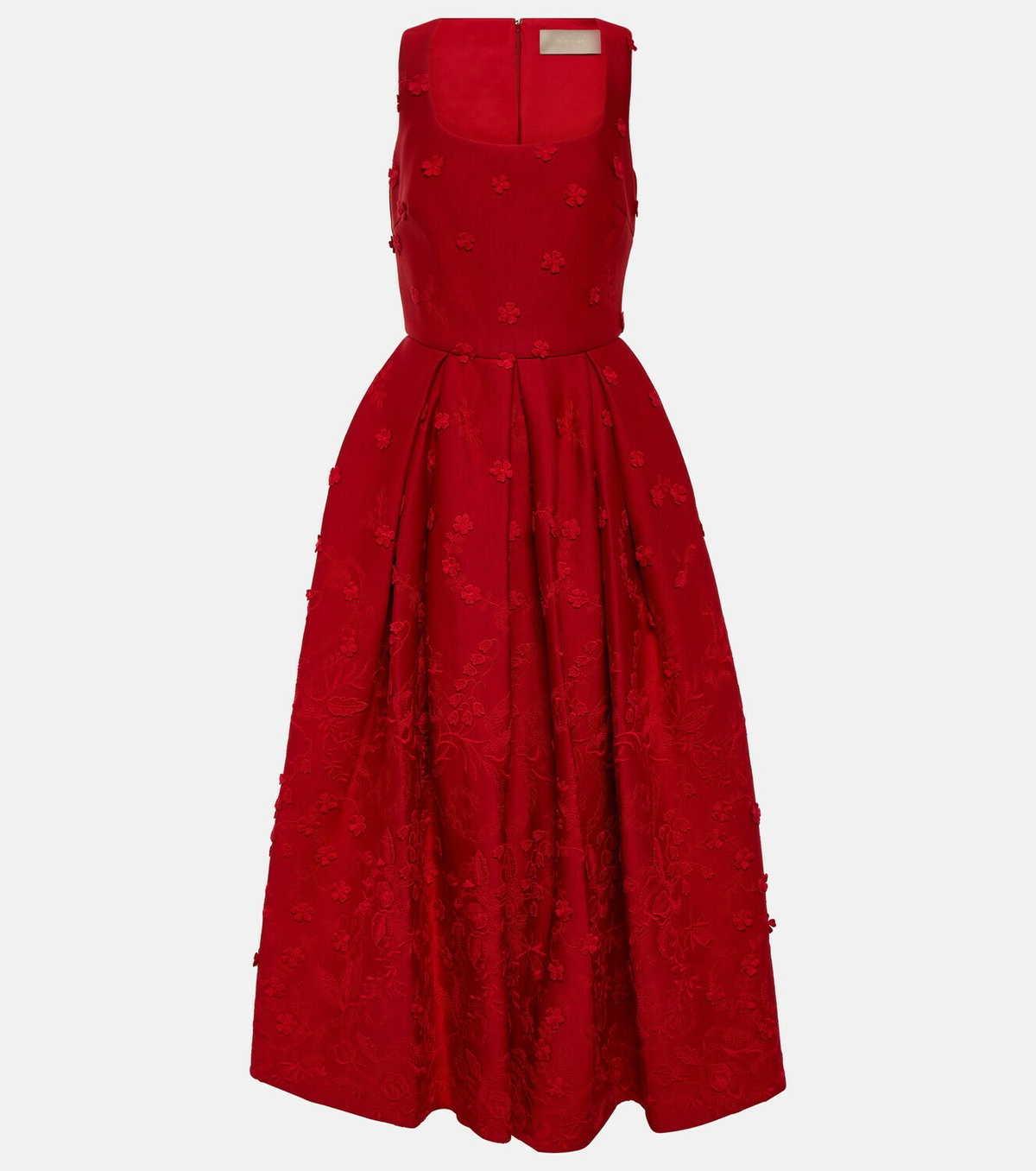 Elie Saab Embroidered midi dress Elie Saab