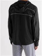CASTORE - Arnaud Logo-Print Shell Hooded Jacket - Black