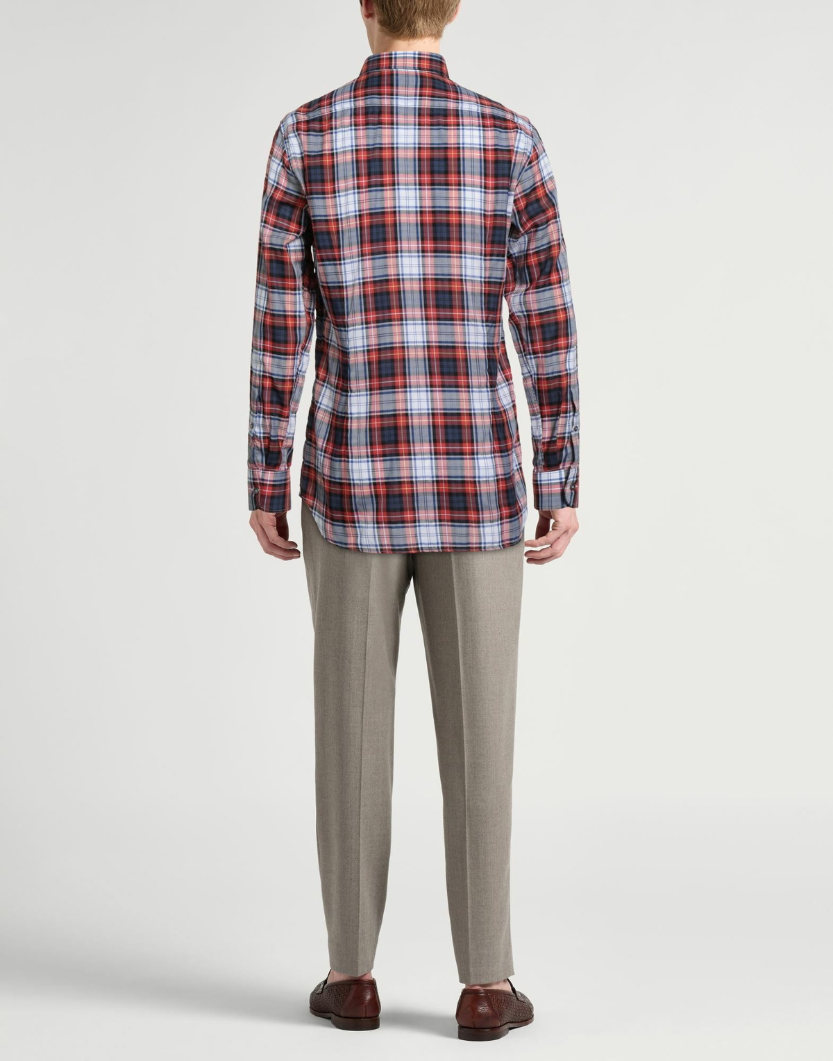 Lardini Mens Shirt in Red